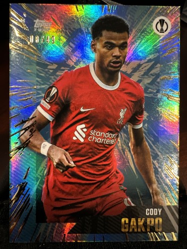 Cody Gakpo 2023 Topps x WHIP UEFA /49 | eBay