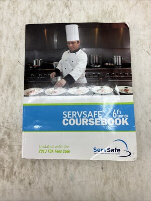 ServSafe Coursebook, 6th Edition - Paperback - GOOD