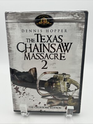 THE TEXAS CHAINSAW MASSACRE 2 II - Dennis Hopper GRUESOME EDITION DVD