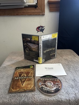 Elder Scrolls III: Morrowind (Microsoft Xbox, 2002) Working No Flaws