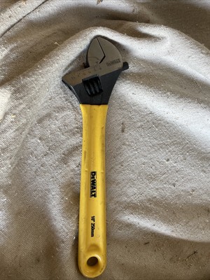 Dewalt DWHT75496 10'' Adjustable Wrench 1-3/8'' Works Great