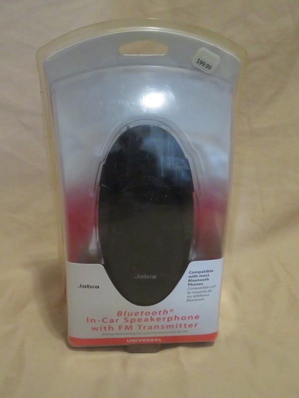 New Jabra JBT700 Bluetooth In-Car Speakerphone with FM Trans