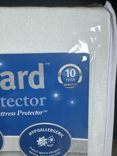 SureGuard Full Size Mattress Protector - 100% Waterproof, Hypoallergenic -