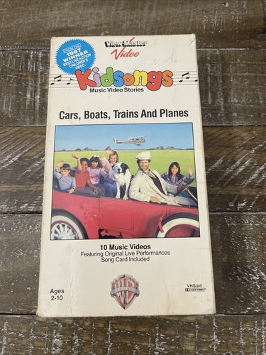 Kidsongs Cars Boats Trains And Planes VHS | eBay