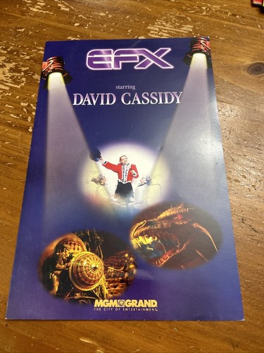 EFX Starring David Cassidy Cast Album Brand New Unopened Cd