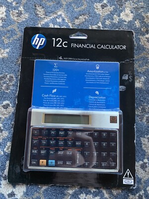 Hewlett Packard HP 12C Financial Calculator Banking, Financing, Accounting