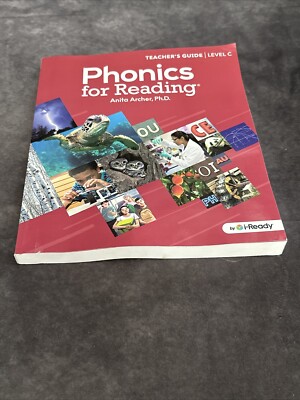 Phonics for Reading Teachers Guide Level C 2024-2025 Edition Unused