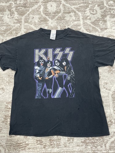Vintage 2005 KISS Gene Simmons Black Graphic Band T-Shirt