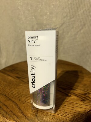 Cricut Joy Smart Vinyl - Permanent Holographic Adhesive Decal  Sparkle