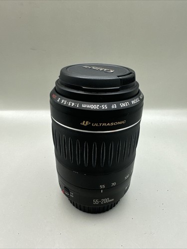 Canon EF 55-200mm f/4.5-5.6 II USM Ultrasonic Lens [VGC w