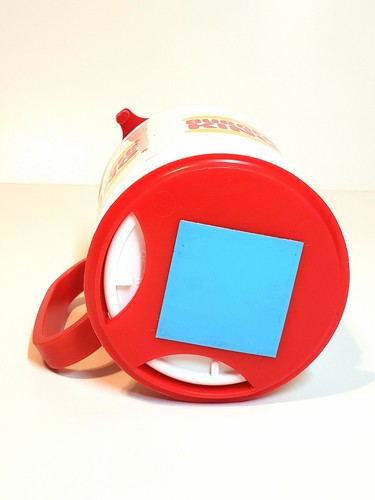 Burger King Travel Coffee Cup Mug Plastic Fast Food Vintage Advertising Retro