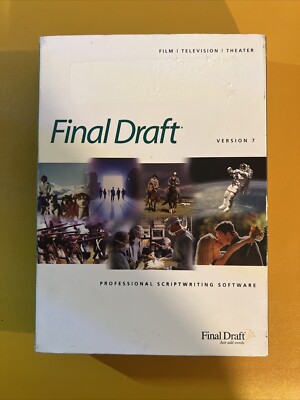Final Draft Version-7 Professional Scriptwriting Software(Windows/Mac)