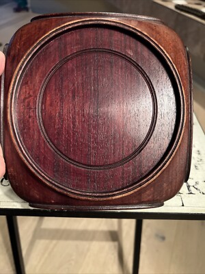 Antique Chinese Hand Carved Wooden Stand