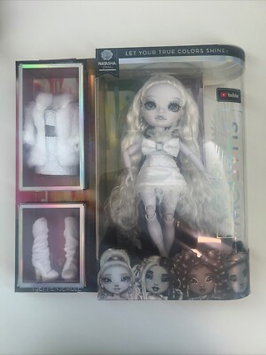 Rainbow High Shadow Series 1 Natasha Zima Grayscale Fashion Doll 2 Designer Dove