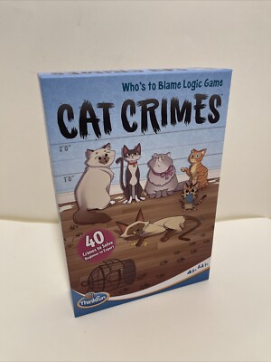 ThinkFun Cat Crimes Logic Game (1550)