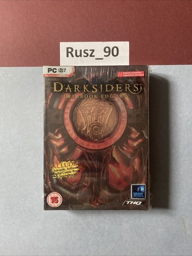 Darksiders Hellbook Edition PC 2010 RARE UK PAL BRAND NEW Darksiders Hellbook Edition PC 2010 RARE UK PAL BRAND NEW
