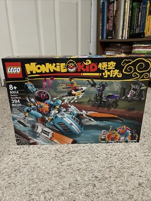 RARE BRAND NEW STILL SEALED LEGO MONKIE KID ''SANDY'S SPEEDBOAT'' LEGO SET# 80014