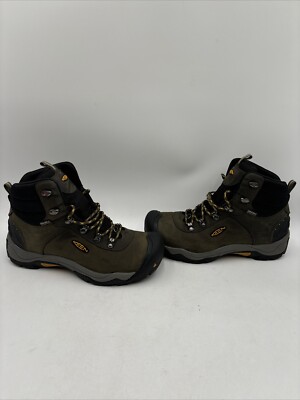 keen revel iii waterproof brown leather hiking boots 1013305 mens size 75 355515910674