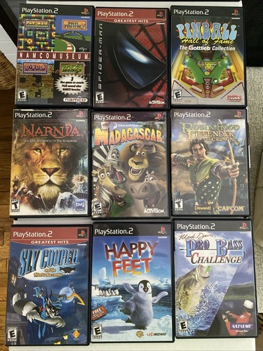ps2 game lot tested All Complete In Box | eBay