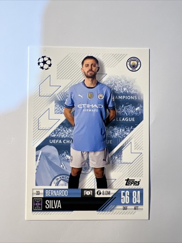 22-23 Topps BERNARDO SILVA シウバ 直筆サインカード Bernardo Silva 2021 Topps Chrome UEFA Champions League #CA