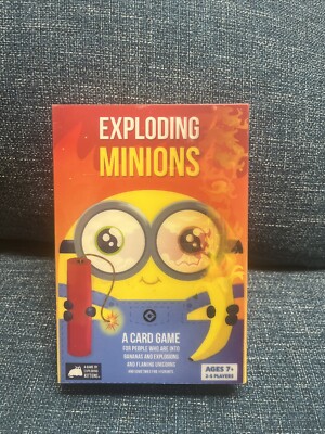Exploding Minions Special Edition Card Game by Exploding Kittens NEW
