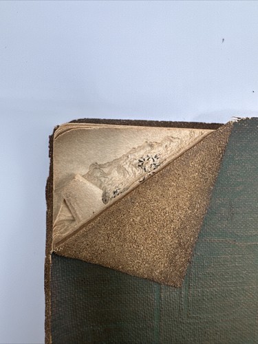 antique little leather library books Set Of 2 Browning - Whitman