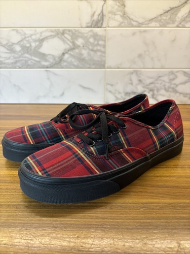 Size 9 - VANS Authentic Plaid Mix | eBay