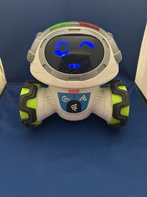 Fisher-Price MOVI Mobi Think n Learn Teach nTag Interactive Robot W/ Batteries