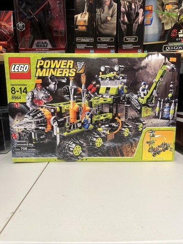 Lego Power Miners 8964: Titanium Command Rig - NEW SEALED, MINT