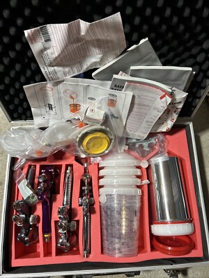 Professional Sata HVLP auto body paint demo kit With Carrying Case Brand New