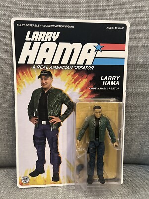 Fresh Monkey Fiction G.I. Joe Creator Larry Hama Figure NEW