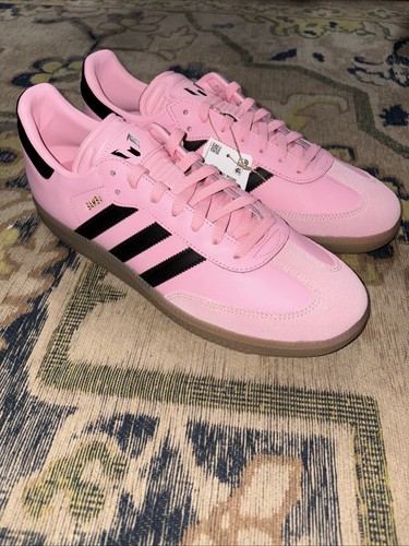 シューズ adidas Samba MESSI MIAMI adidas Originals Samba x Messi Miami - Lt Pink/Core Black