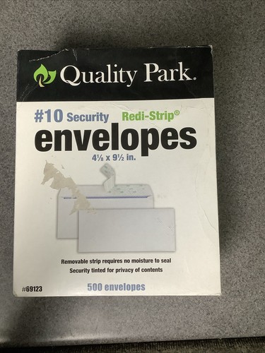 Quality Park #10 Redi-Strip 4.125