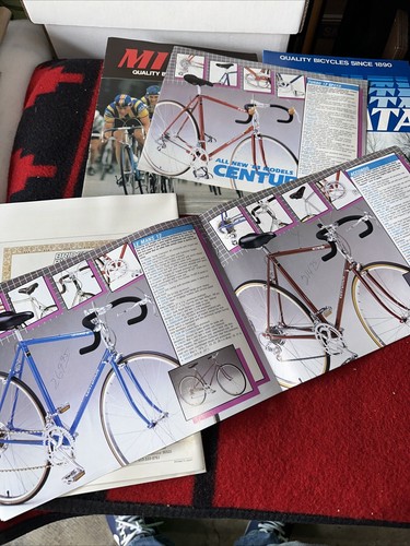 vintage bicycle catalog Centurion Miyata Bridgestone 80s
