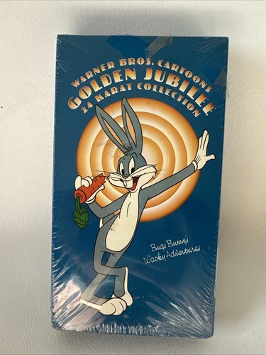 Warner Bros Cartoons Golden Jubilee 24 Karat Collection VHS