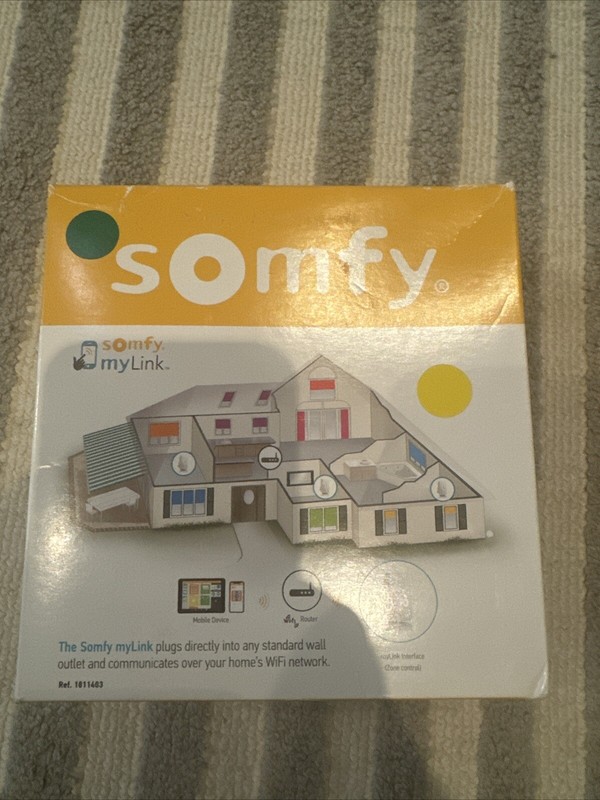 NEW OEM Somfy MyLink Interface Smart Home Hub MPN 1811403