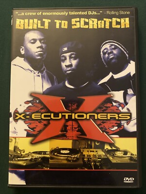 X-ecutioners - Built to Scratch (DVD, 2004) Used Rob Swift Roc Raida