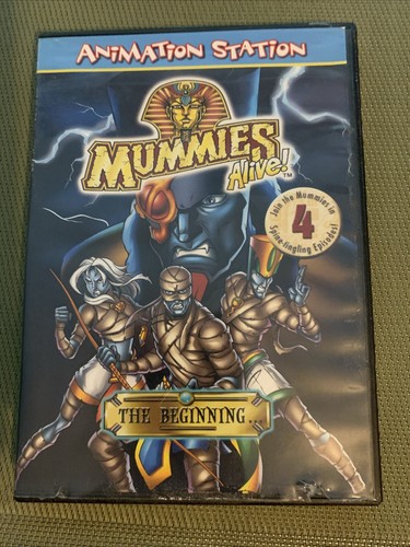 Mummies Alive! The Beginning… DVD 1998 Vintage 4 Episodes