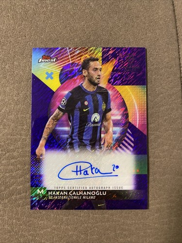 TOPPS UEFA UCC FINEST 2023 2024 INTER AUTO AUTOGRAPH HAKAN