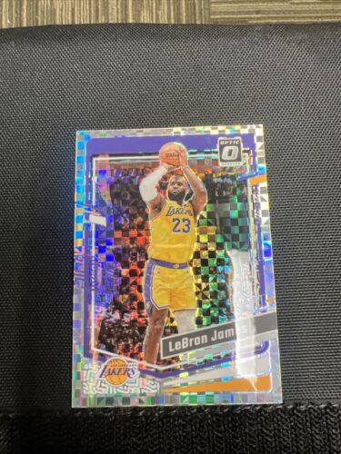 2023-24 Donruss Optic LeBron James CHECKERBOARD PRIZM SSP 2023-24 Donruss Optic LeBron James CHECKERBOARD PRIZM SSP