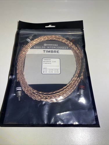 Kimber Kable Timbre Interconnect Cable - 1.0 Meter - RCA to