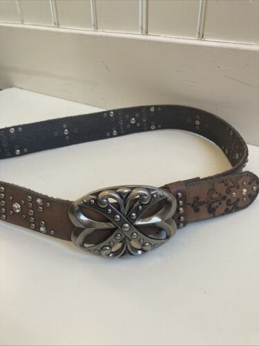 BKE Genuine Leather Women's Belt Meadow-b284cv2 Women's Size BKE Genuine Leather Women's Belt Meadow-b284cv2 Women's Size