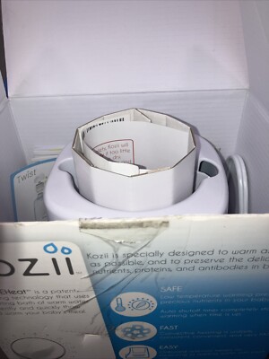 Kiinde Kozii Breastmilk Warmer and Bottle Warmer Safe Heat Tech Open Box