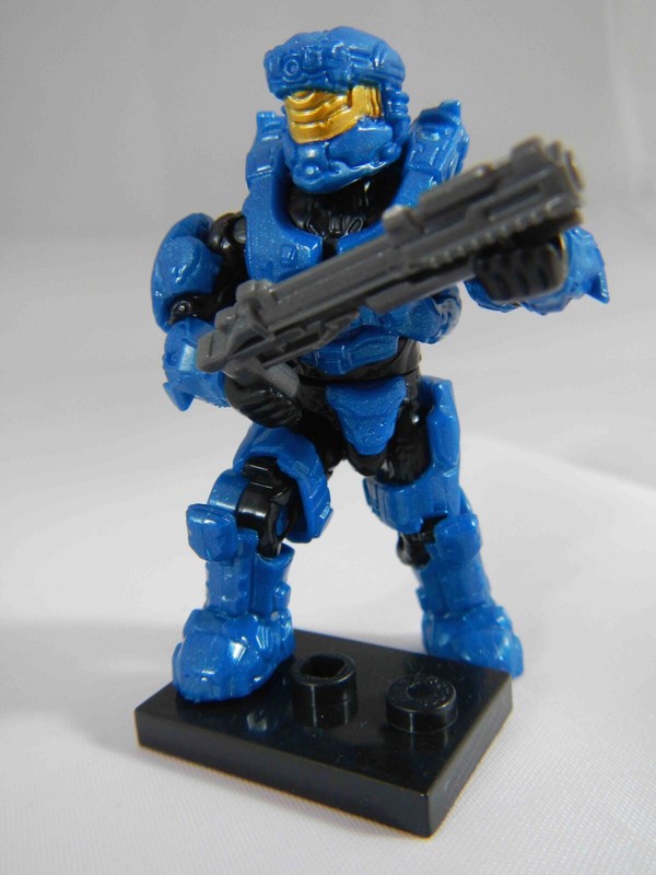 NEW HALO Mega Bloks ALPHA Series 10 UNSC SPARTAN ENFORCER Blue