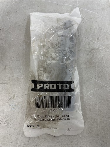 Stanley Proto J7505 1/2" Drive Locking Impact Ext, 1/2"x5"