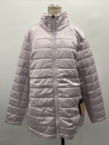 Pre-owned The North Face Women's Lavender Mossbud Insulated Reversible Jacket Plus Size 2x In Purple