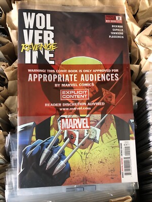 WOLVERINE REVENGE #2 RED BAND EDITION NM JONATHAN HICKMAN GREG CAPULLO X-MEN