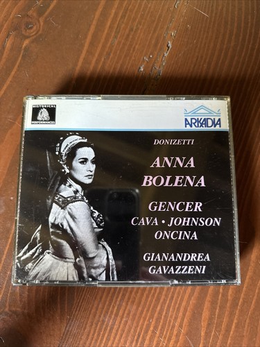 DONIZETTI ANNA BOLENA GENCER GLYNDEBOURNE 1965 - RARE