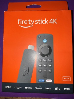 AMAZON FIRE TV STICK 4K WITH NEW ALEXA VOICE REMOTE 2ND GENERATION, NEW IN BOX