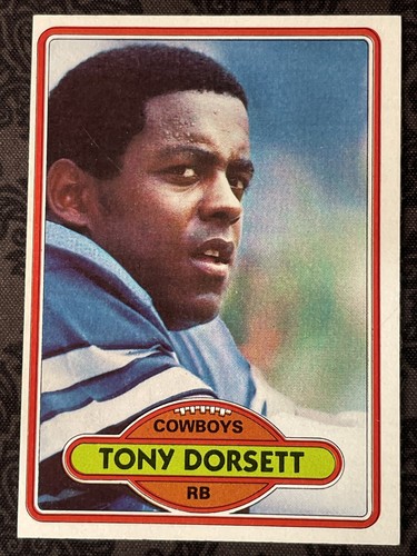 1980 Topps - #330 Tony Dorsett - Sharp But OC A Little